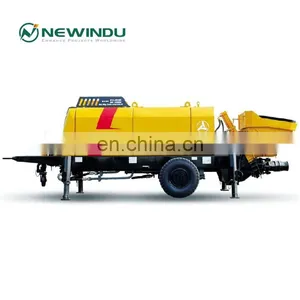 SANY 70m3/h Small Electric Stationary Concrete Mixer Trailer Pump HBT6016C-5 thumbnail-1