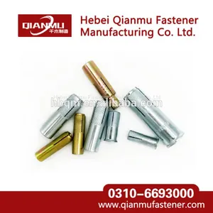 M12 Zinc Plated Drop in Anchor Bolt With Top Quality Carbon Steel thumbnail-1