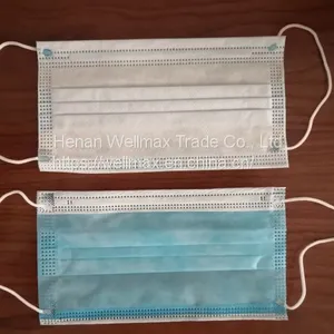 Disposable 3 Ply Non-woven Protective Face Mask thumbnail-3