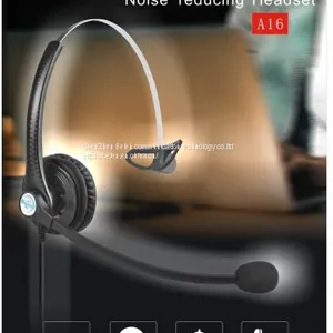 China Beien A16 RJ Telephone Call Center Headset Noise-cancelling Headset Customer Service thumbnail-1