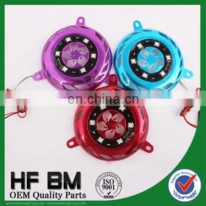 Scooter Refit Accessories, Scooter Fan Cover With LED Light, Suitable for GY6 125CC Engine thumbnail-1