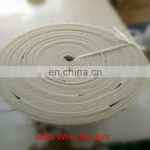 China Factory High Quality Wool Industrial Felt Belt thumbnail-4