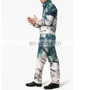 DiZNEW Dongguan Custom Denim Mens Wholesale Digital Printing Plus Size Jeans thumbnail-5