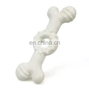 Custom Color Non-edible TPR Bone Pet Toy Dog Bone Chew Toys thumbnail-1
