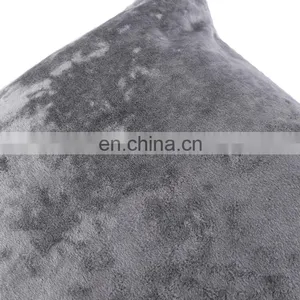 Promotion Factory Price Provide Home Decor Crushed Velvet Silver Pillows Cushion In Stock thumbnail-3