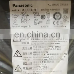 1kw Panasonic AC Servo Motor and Drive MDDKT3530E For Industrial Robot Arm thumbnail-4