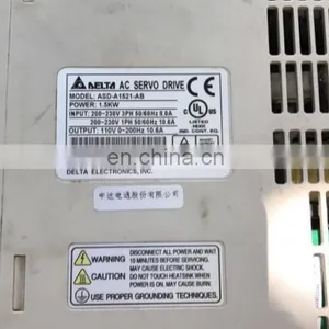 CNC Machine AC Servo Motor 1.5kw Delta ECMA-E31315RS 3 Phase Servo Drive ASD-A1512-AB thumbnail-6