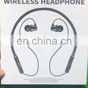 Remax 2020 Arrival Linton Series Memory Neckband Wireless Headphone Earphone & Headphone thumbnail-1