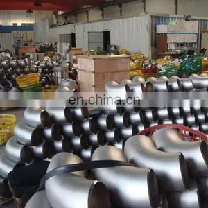 DIN SMS ISO BPE Stainless Steel SS304 SS316L 90 Degree Elbow Pipe Bend Tube Angle Head Joint Elbow thumbnail-1