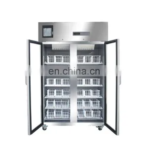 MBC4V1008 Single Door Blood Bank Medical Chest Freezer Ultra Low Temperature Vaccines Refrigerator thumbnail-1