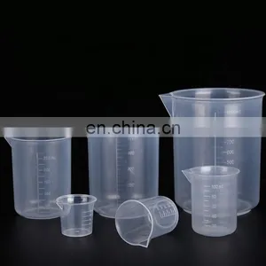 Laboratory Plastic Graduated Measuring Volumetric Beaker Cups thumbnail-1