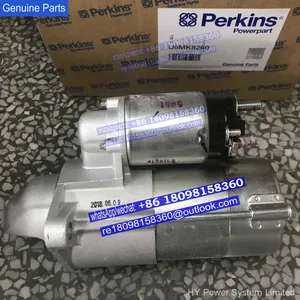 U5MK8260 U5MK8261 U85086800 T430710 U5MK8259 Perkins Starter Motor for Engine 403/404/400 Series thumbnail-1