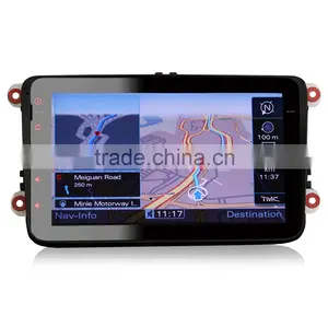 Erisin ES2802V Android 4.4.4 2 Din 8 Inch Bluetooth Car Audio With GPS 3G WiFi for Passat thumbnail-5