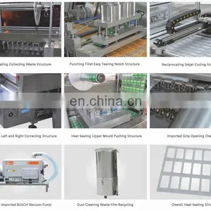 Automatic Thermoforming Vacuum Meat Food Skin Packing Machine thumbnail-2
