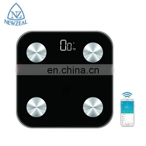 Wholesale 180Kg LED Display Digital Electronic Bathroom Blue TTooth Scale For Hotel thumbnail-1