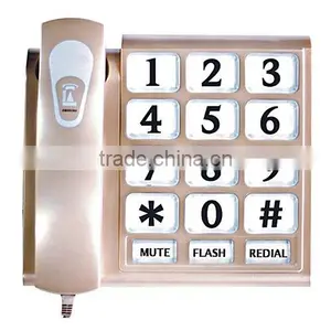 Analog Big Key Secretarial Big Button Telephone thumbnail-1