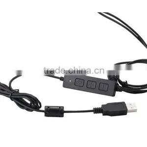 Factory OEM Service Corded Call Center Usb Headset thumbnail-6