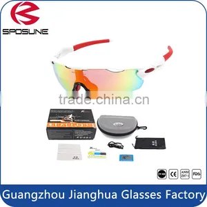 2016 New Arrival Removable Temples Pretty Crystal Colors Ball Sport Sunglasses thumbnail-3