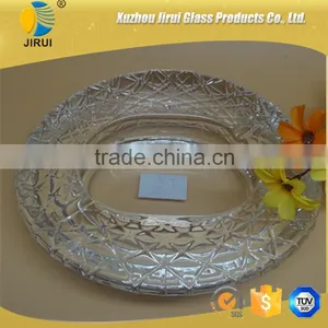 Unique Engraved Crystal Glass Ashtray thumbnail-6