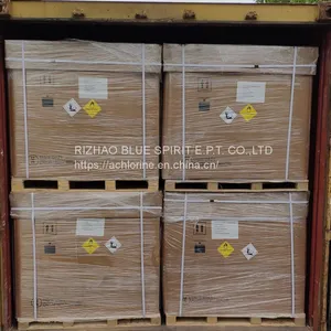 Disinfectant 200g Tablet in 5kg Bags Into 1000kg Catons With Pallet Total 21mt per One Container 20' CAS NO.: 87-90-1 thumbnail-1