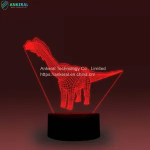 Buy Dinosaur 3D Touch Lamp Smart APP Control Best Christmas Gifts thumbnail-3