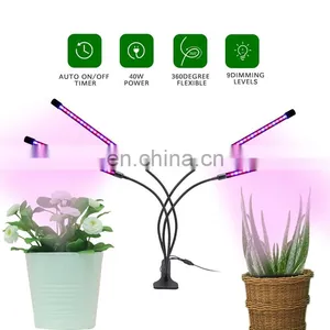 Adjustable Home Indoor Plants Tent Eco Farm Lamp Chip Small Led Growing Light With Clip thumbnail-2