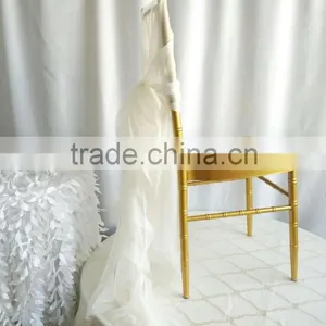 Wedding Chair Cover and Chiffon Sash thumbnail-3