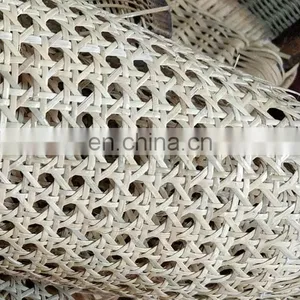 Factory Eco Friendly High Quality Natural Rattan Cane Webbing Roll Woven Rattan Webbing Cane thumbnail-4