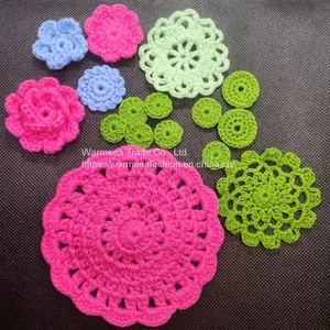 Handcraft Garment Accessories Handmade Cotton Appliques thumbnail-2