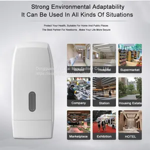 500ml High-quality Liquid Spray Alcohol Gel Wall Mounted Manual Soap Dispenser For Public Places thumbnail-2