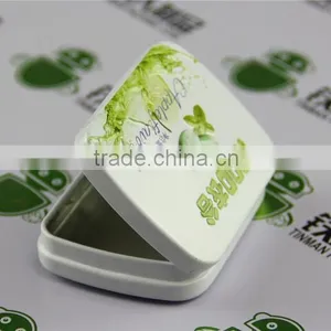 Rectangle Shape Metal Tin Plate Chewing Gum Box thumbnail-2