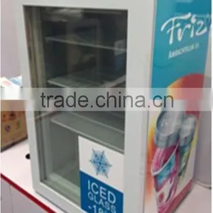 21L~105L Glass Door Upright Freezer With CE CB thumbnail-3