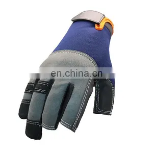 Synthetic Anti Vibration Safety Hand Work Gloves thumbnail-1