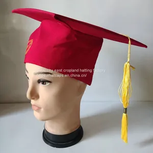 Many Adult Hat Caps Cap Cap Doctorial Hat Master Graduation Ceremony thumbnail-1