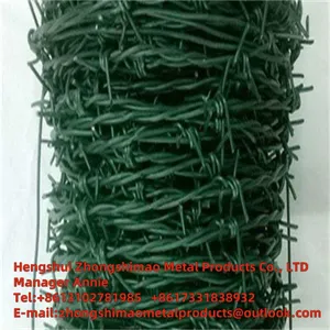 COMMON BARBED WIRE/PVC Coated Barbed Wire thumbnail-1