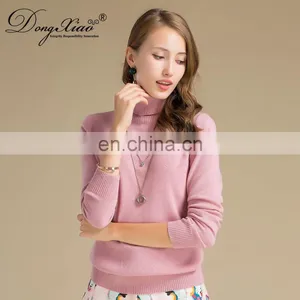 Erdos High Quality Turtleneck 12gg Basic Thickness Cashmere Sweater for Women thumbnail-6