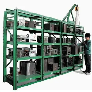 Custom Warehouse Storage Drawer Type Mould Racks Heavy Duty Mold Racking thumbnail-1