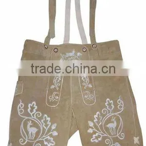 Trachtenlederhose Beige thumbnail-1