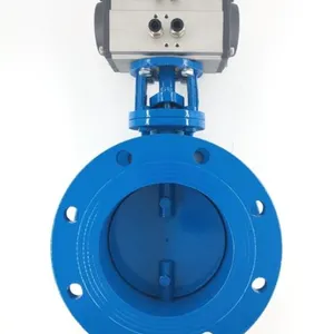 Hugong Valves, Lianggong Valves, Jingdie Valves, Pneumatic Flange Butterfly Valves thumbnail-4