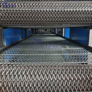Continuous Mesh Belt Ginger Dehydrator Ginger Drying Machine Turmeric Dryer EPC thumbnail-5