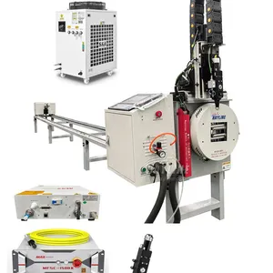 5-in-1 Laser Cutting Machine | Integrated Processing for Flat Sheets, Square Tubes, Round Tubes thumbnail-5