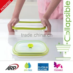 600ML Microwave Collapsible Silicone Bowls thumbnail-3