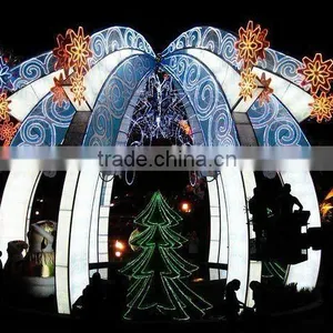 Outdoor Christmas Street Light Decoration Arches Lights Decorations thumbnail-1