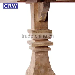 Vintage Furniture Recycled Wood Antique Console Table Quality Choice thumbnail-6