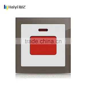 High Quality Coffee Glass Panel Electric Wall Switch, Touch Fan Speed Switch thumbnail-6