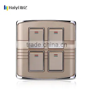 Hot Sale 4 Gang Switch Wall Switvh New Design Made in China thumbnail-1