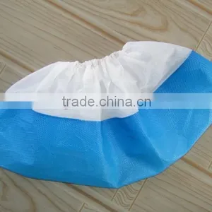 Disposable Shoe Covers PP+PE Coated, Laminated Shoe Cover thumbnail-1