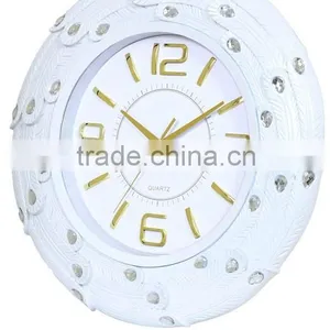 Home Goods Plastic Round Wall Clock thumbnail-1