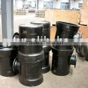 Socket Spigot Tee With Flanged Branch -ductile Iron Pipe Fitting thumbnail-1
