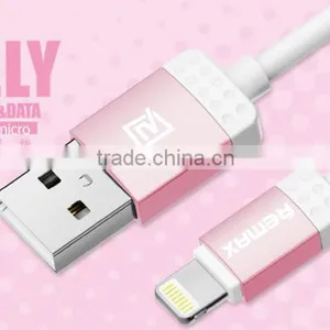 Factory Supplier REMAX 1M 2.1A Super Lovely Data Cable for IPhone5/6 thumbnail-2